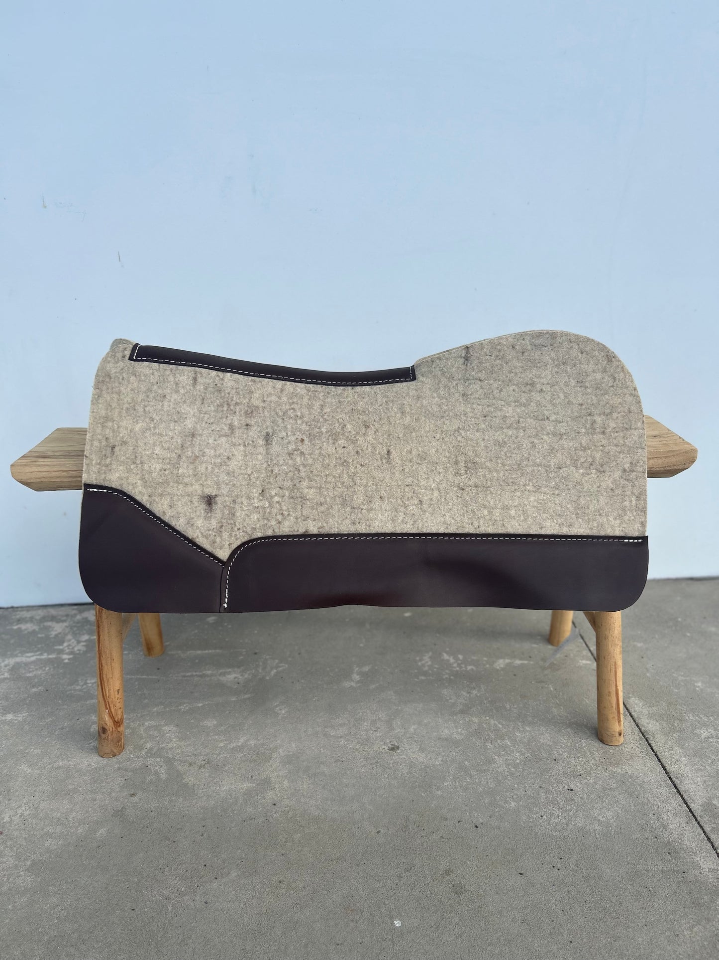 Split Wither Wool Work Pad - 1.25” thick