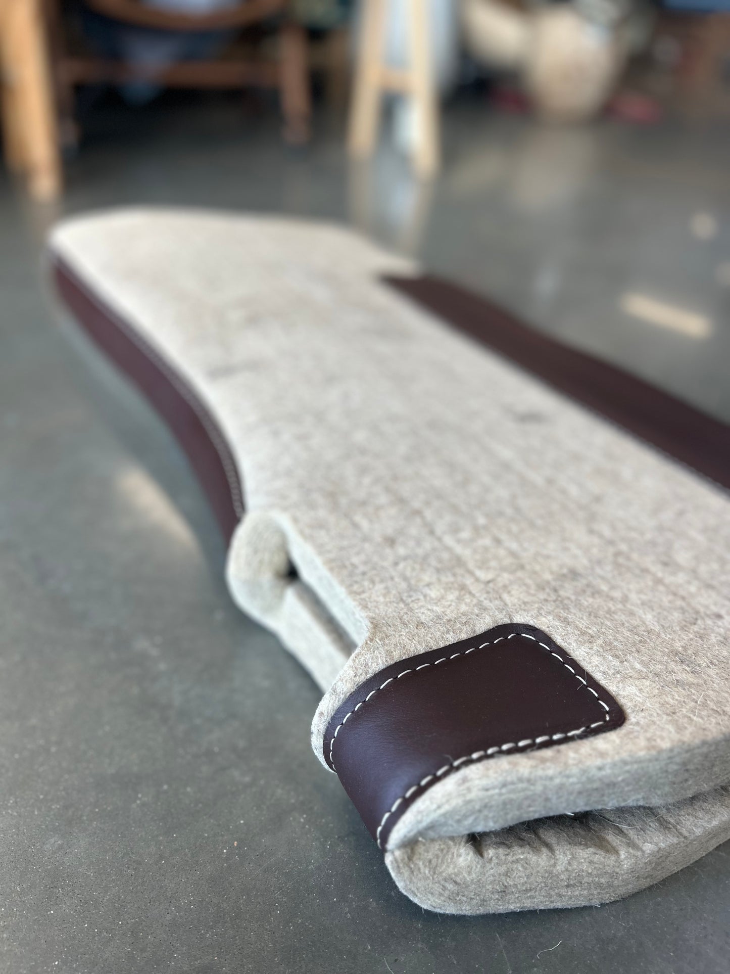 Wool Felt Roper Work Pad - 1.25” thickness