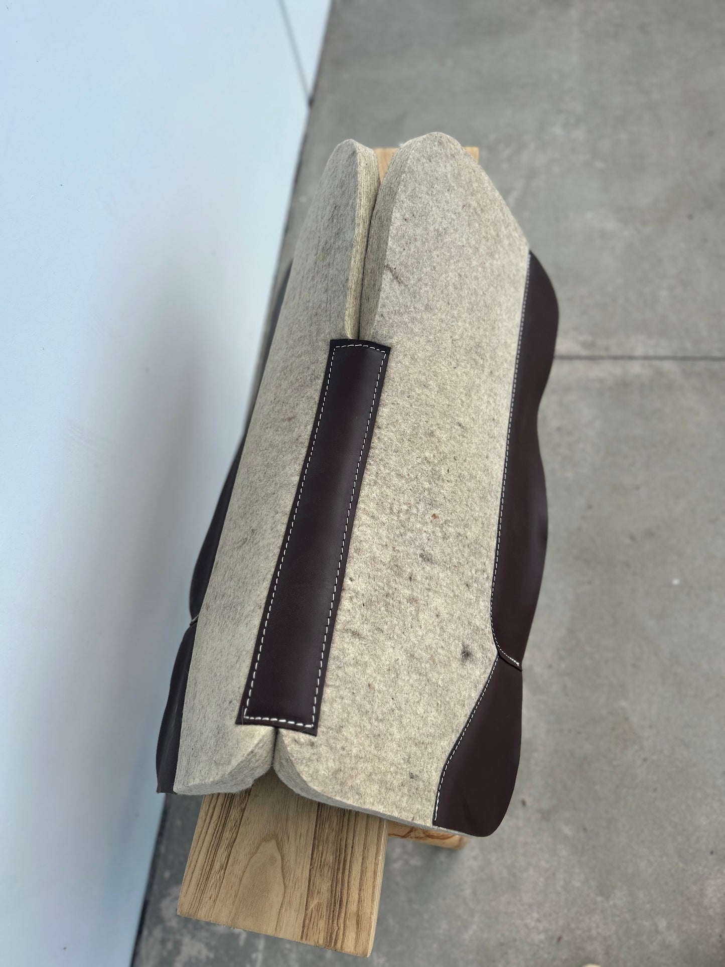 Split Wither Wool Work Pad - 1.25” thick