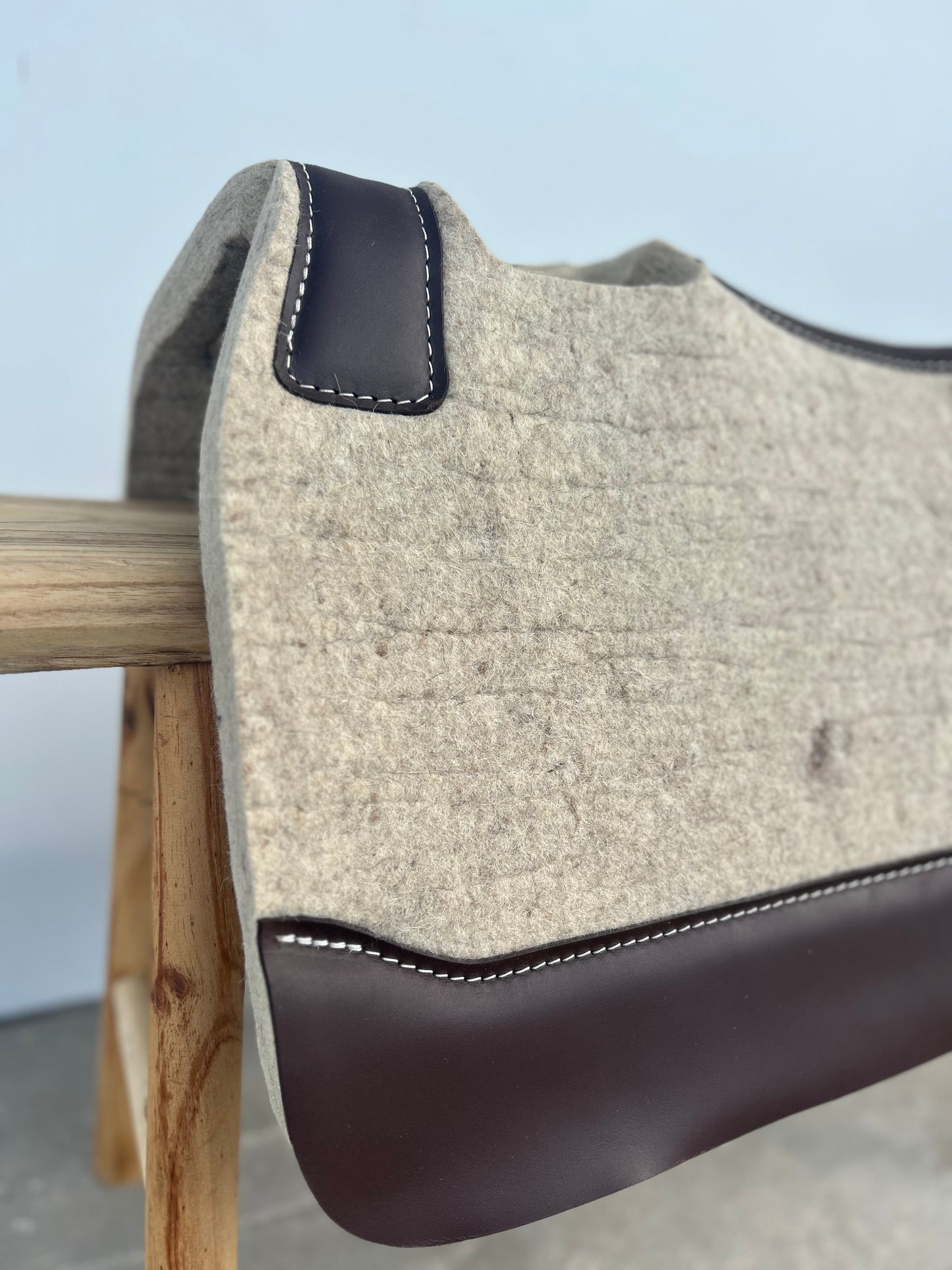 Wool Felt Roper Work Pad - 1.25” thickness