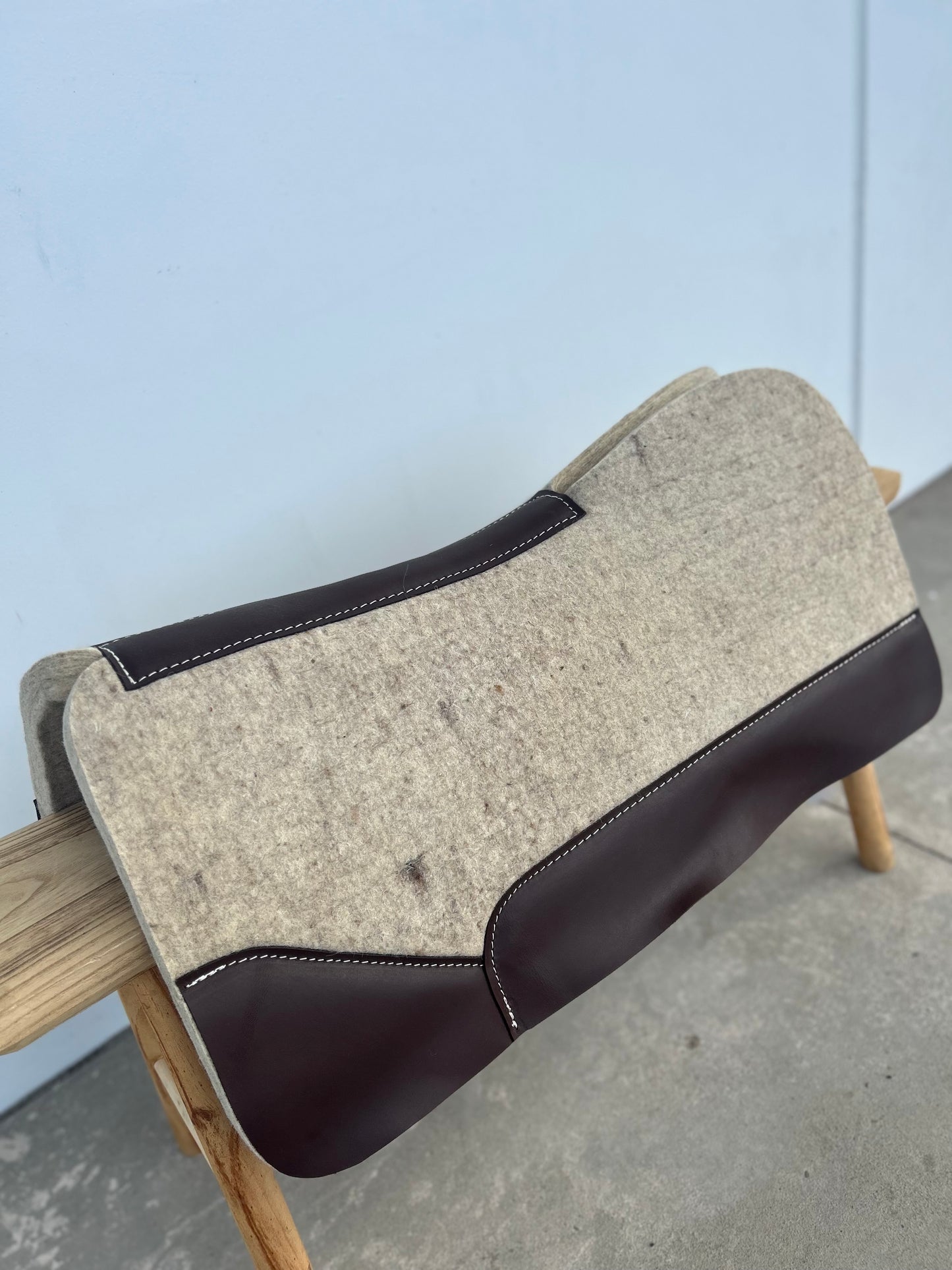 Split Wither Wool Work Pad - 1.25” thick